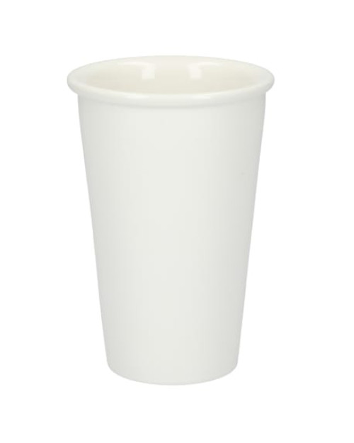 Dimple Double Wall Ceramic Cup 10oz Dimple Double Wall Ceramic Cup 10oz