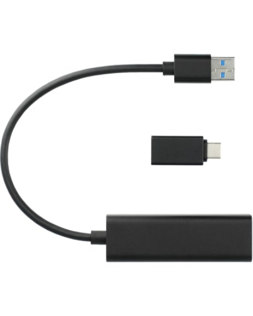 Aluminum 4-Port USB 3.0 Hub with Type C Adapter Aluminum 4-Port USB 3.0 Hub with Type C Adapter