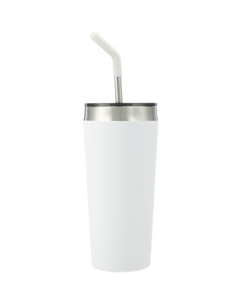 Faye 20oz Vacuum Tumbler w/ SS Straw Faye 20oz Vacuum Tumbler w/ SS Straw