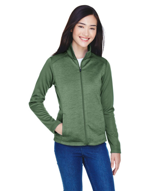 Ladies' Newbury Colorblock Mélange Fleece Full-Zip Ladies' Newbury Colorblock Mélange Fleece Full-Zip