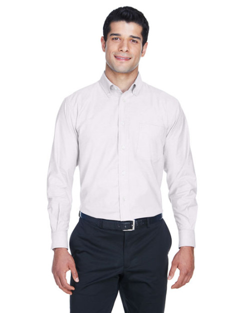 Men's Long-Sleeve Oxford with Stain-Release Men's Long-Sleeve Oxford with Stain-Release